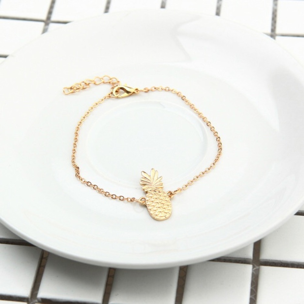 Pineapple ankle/wrist bracelet 🍍